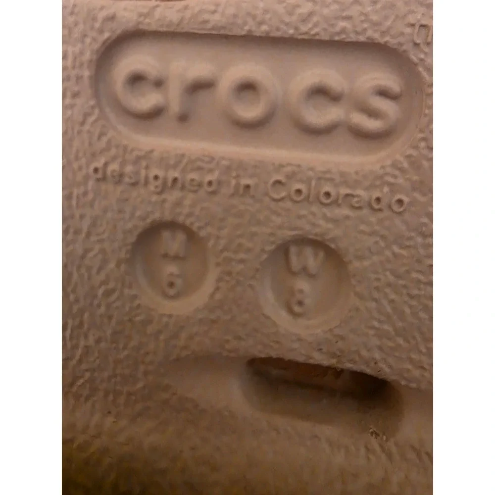 Crocs Echo Clog Tan Sand Sporty Sculpted Comfort Shoes Womens 8 Mens 6 - Picture 4 of 12